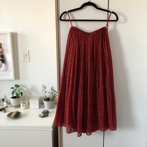Uniqlo Pleated Skirt
